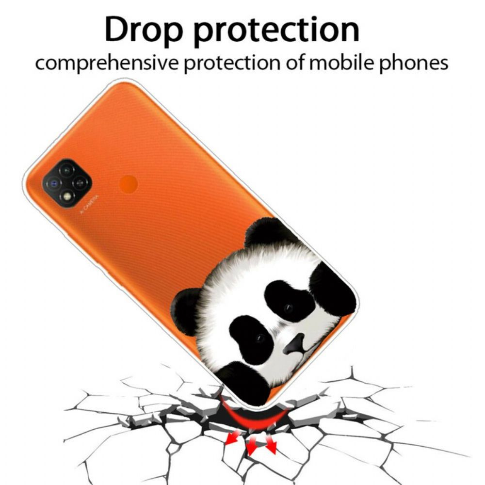 Hülle Für Xiaomi Redmi 9C Transparenter Panda