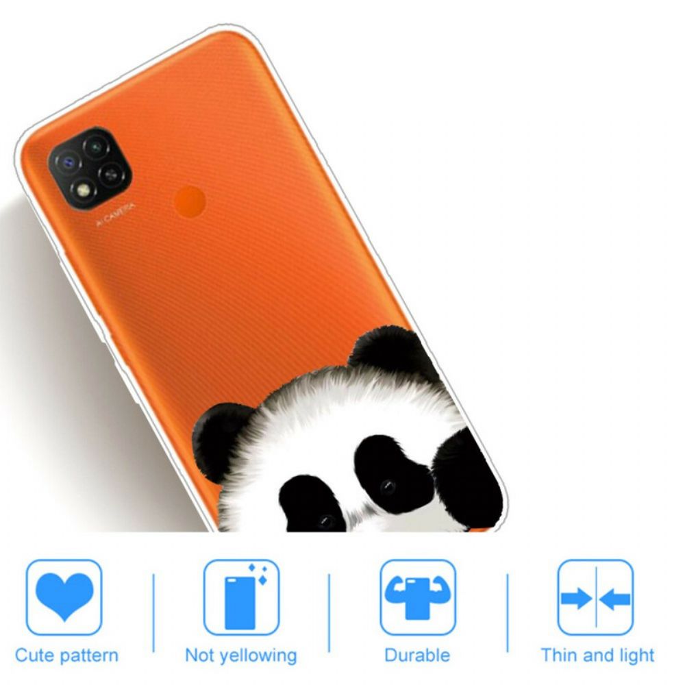 Hülle Für Xiaomi Redmi 9C Transparenter Panda