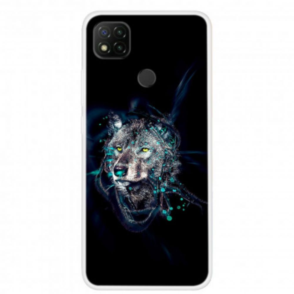 Hülle Für Xiaomi Redmi 9C Wolf