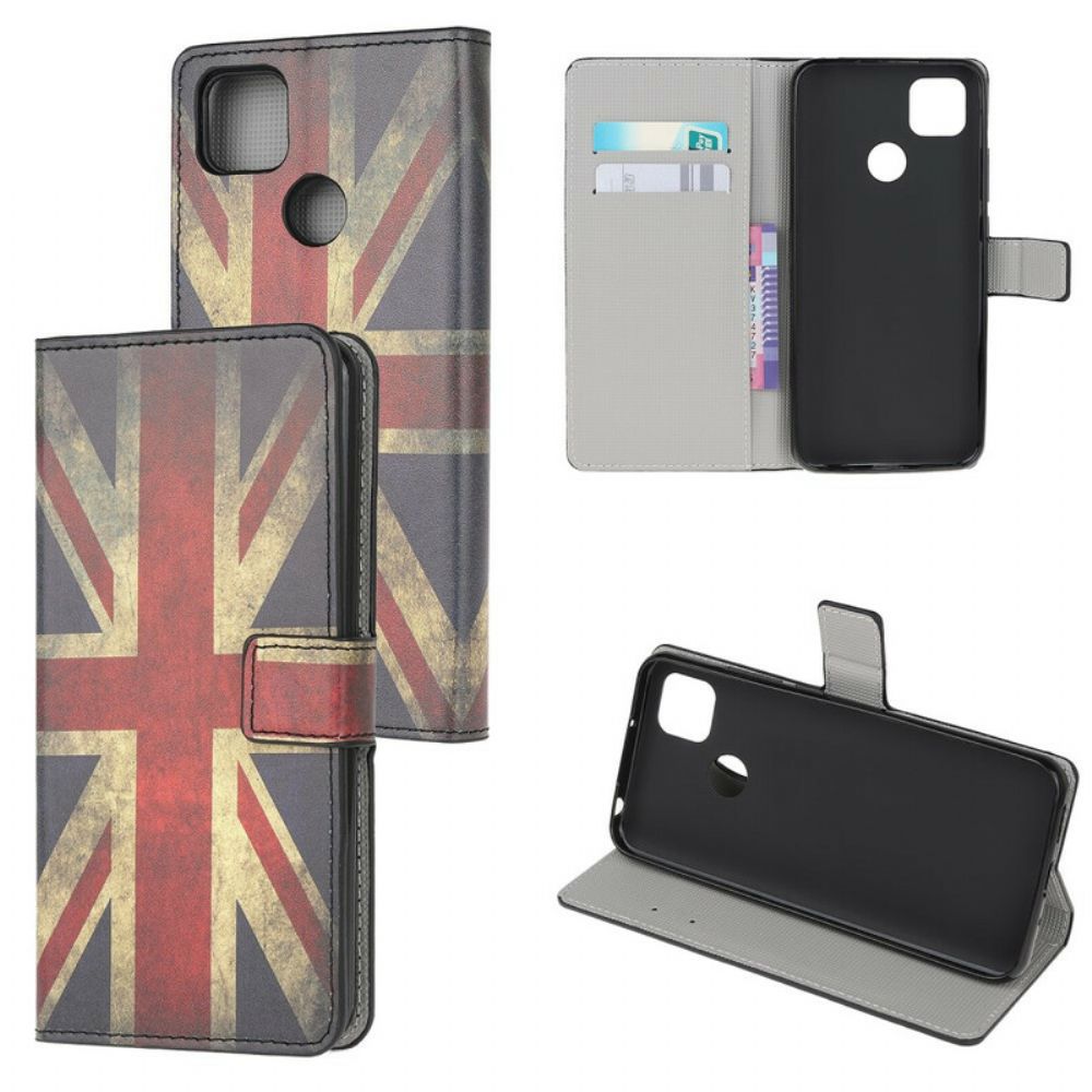 Lederhüllen Für Xiaomi Redmi 9C England-flagge