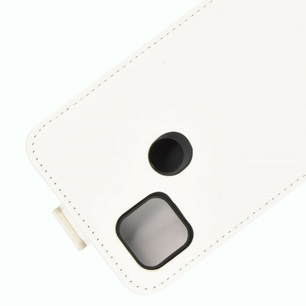 Lederhüllen Für Xiaomi Redmi 9C Flip Case Faltbarer Ledereffekt