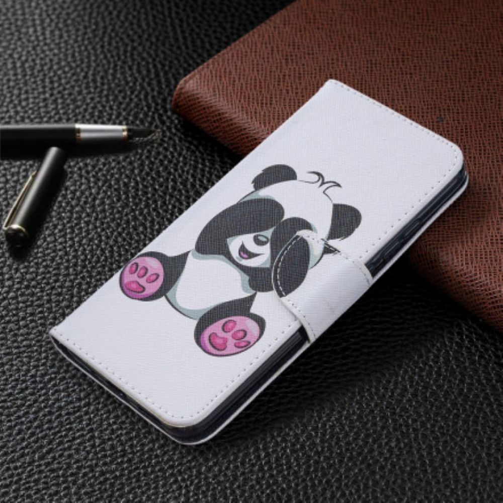 Lederhüllen Für Xiaomi Redmi 9C Panda-spaß