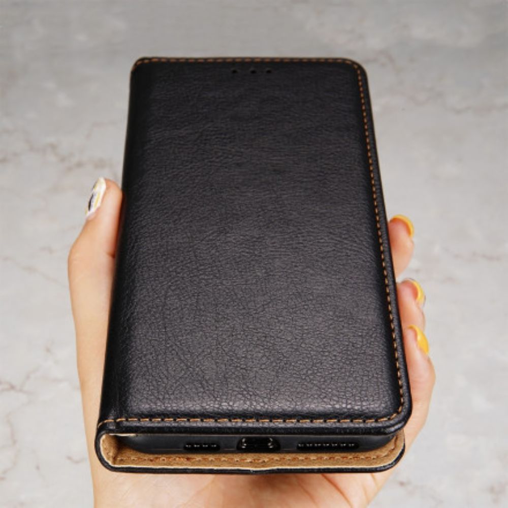 Schutzhülle Für Xiaomi Redmi 9C Flip Case Leder Im Vintage-stil