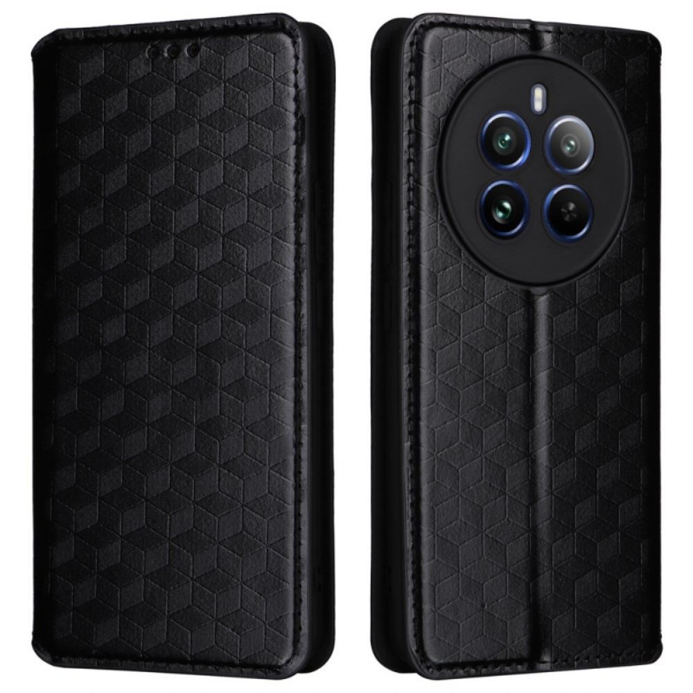 Flip Case Für Realme 12 Pro / 12 Pro Plus 3d-diamantmuster