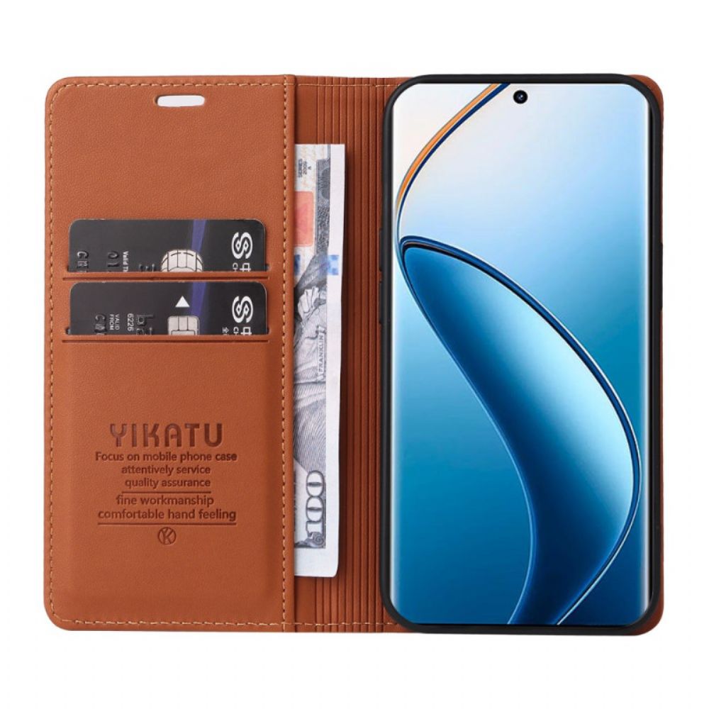 Flip Case Für Realme 12 Pro / 12 Pro Plus Klassisches Yikatu