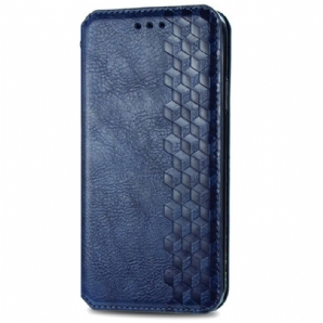 Flip Case Für Huawei Pura 70 Diamond Frise In Wildlederoptik