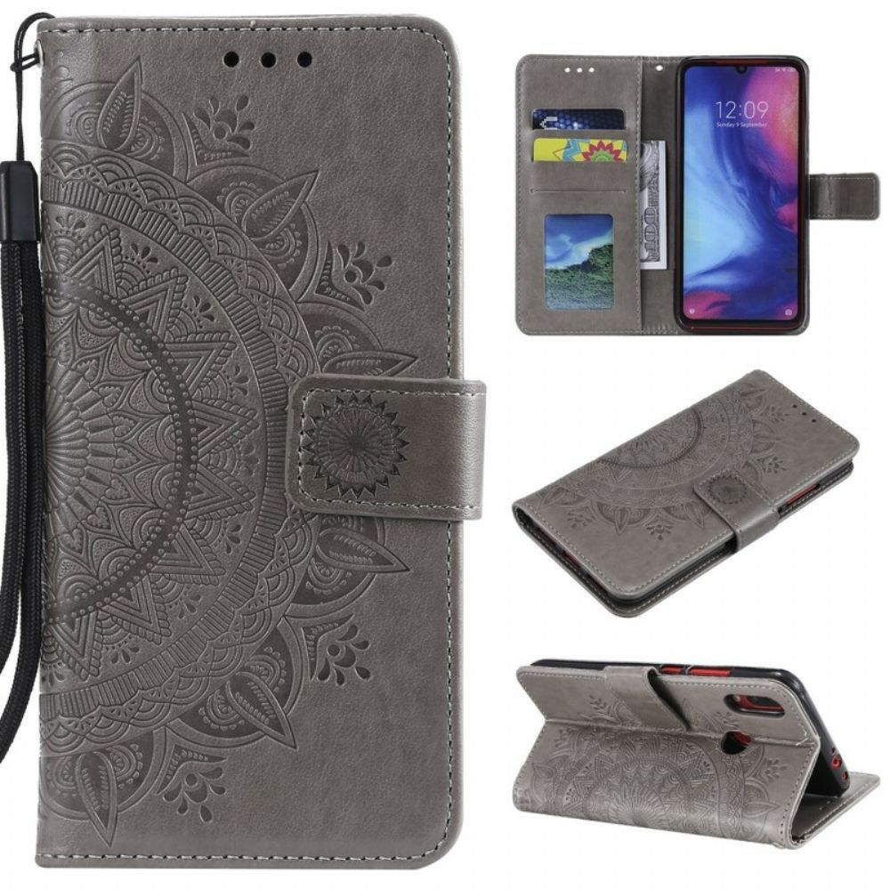 Flip Case Für Xiaomi Redmi Note 7 Sonnen-mandala