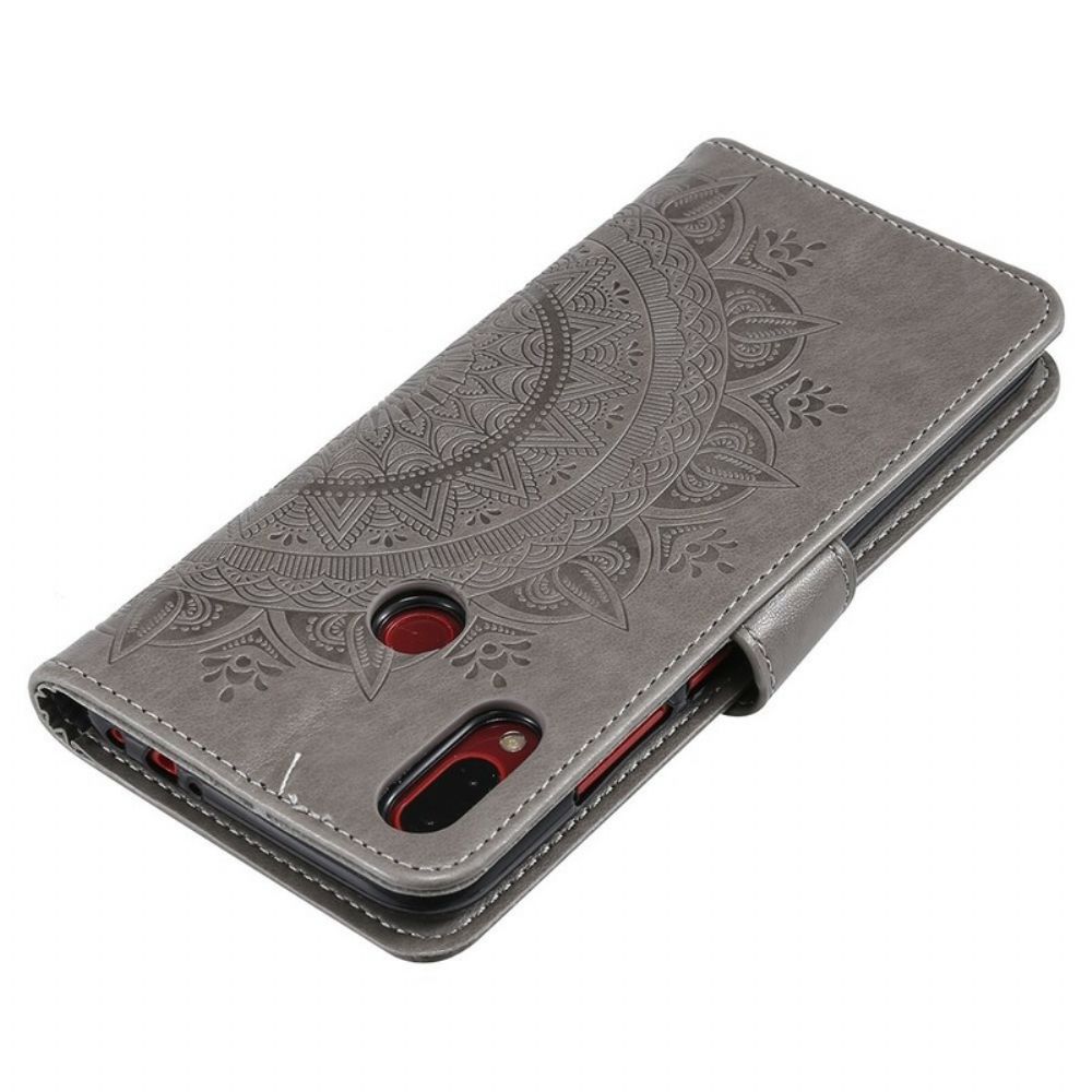 Flip Case Für Xiaomi Redmi Note 7 Sonnen-mandala