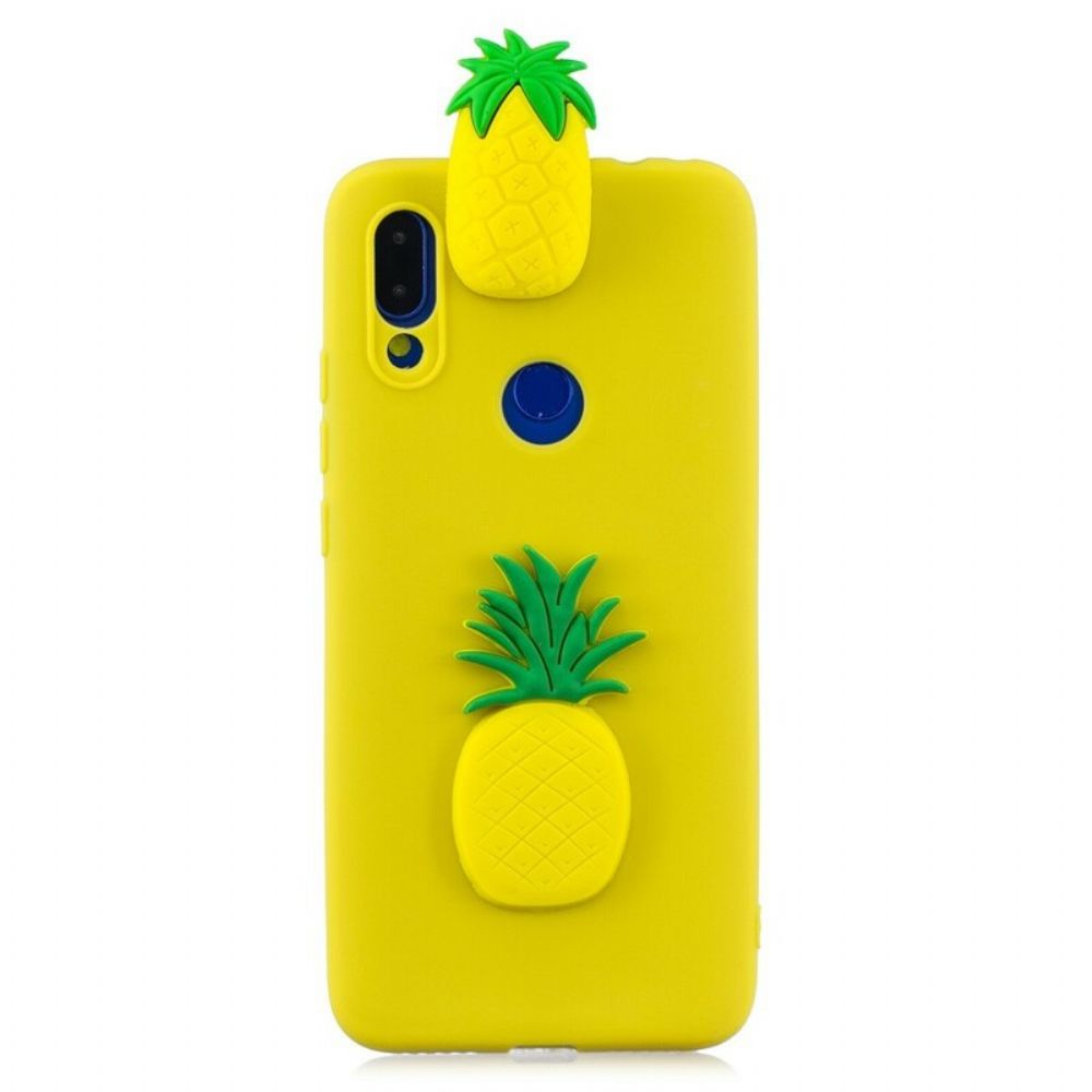 Handyhülle Für Xiaomi Redmi Note 7 3d Ananas