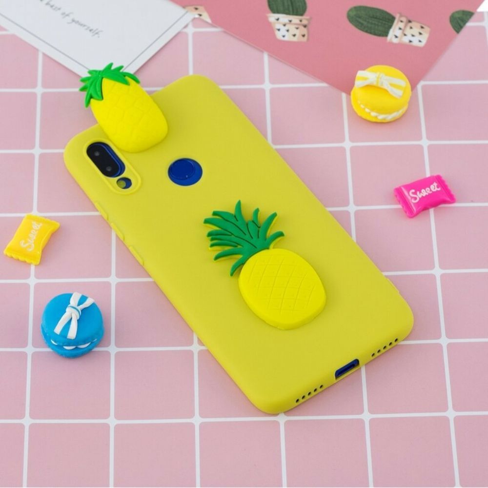 Handyhülle Für Xiaomi Redmi Note 7 3d Ananas