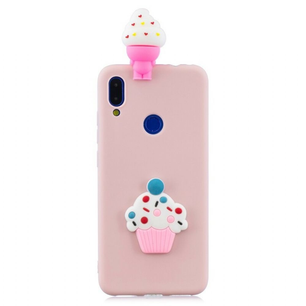 Handyhülle Für Xiaomi Redmi Note 7 3d Cup Cake