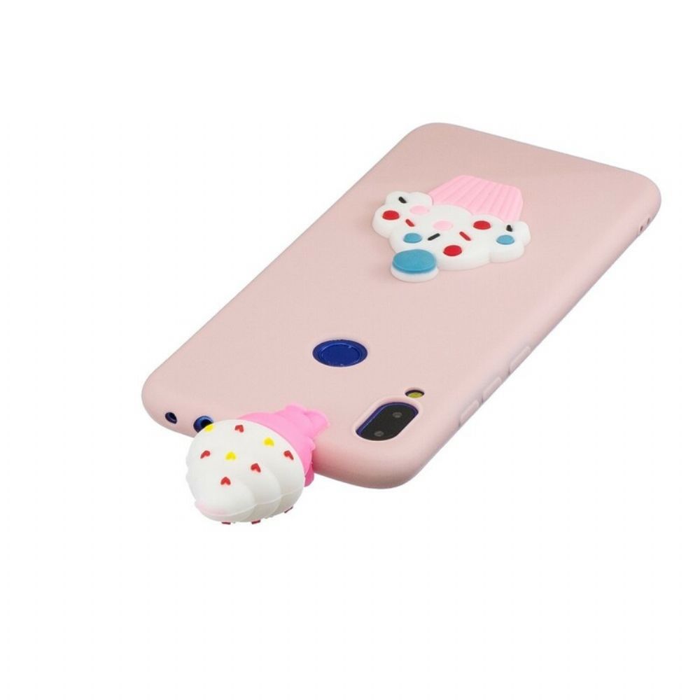 Handyhülle Für Xiaomi Redmi Note 7 3d Cup Cake