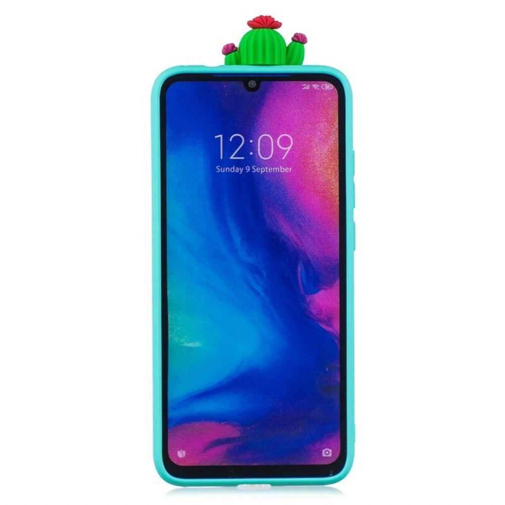 Handyhülle Für Xiaomi Redmi Note 7 3d-kaktus-wahnsinn