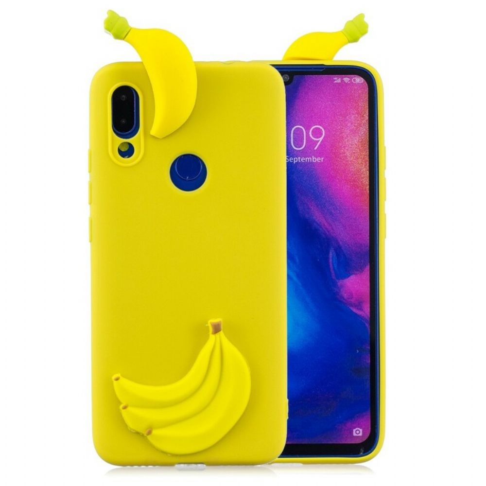 Hülle Für Xiaomi Redmi Note 7 3d-banane