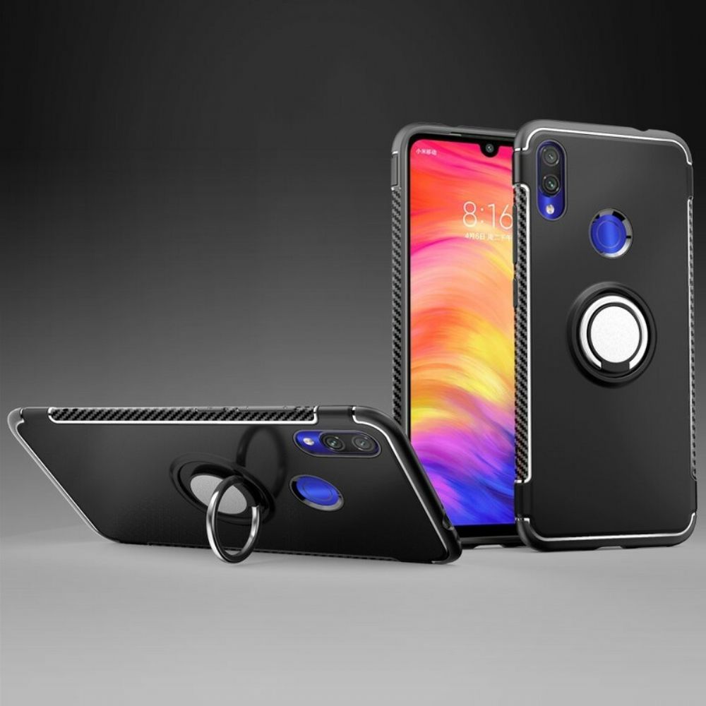 Hülle Für Xiaomi Redmi Note 7 Kohlefaserring