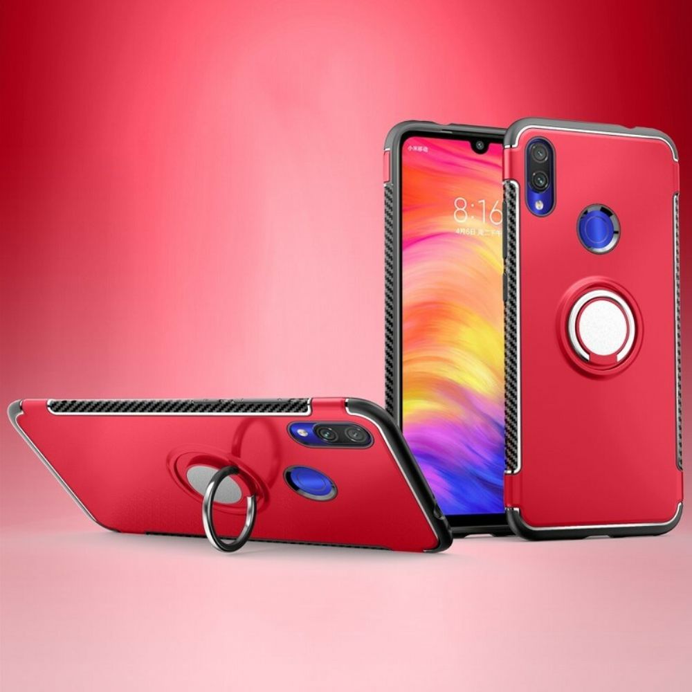 Hülle Für Xiaomi Redmi Note 7 Kohlefaserring