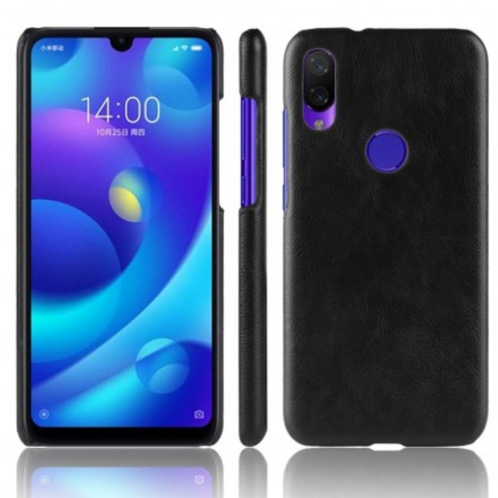 Hülle Für Xiaomi Redmi Note 7 Lichi-leder-effekt