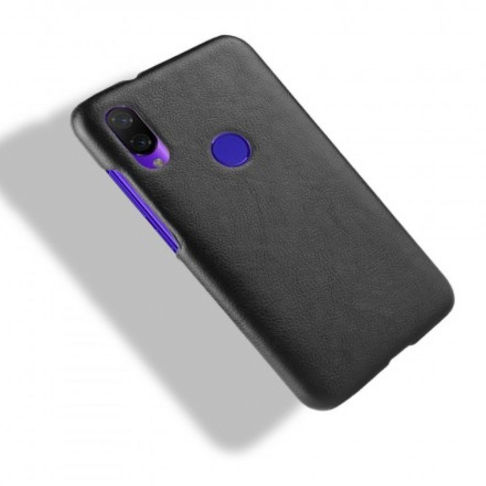 Hülle Für Xiaomi Redmi Note 7 Lichi-leder-effekt