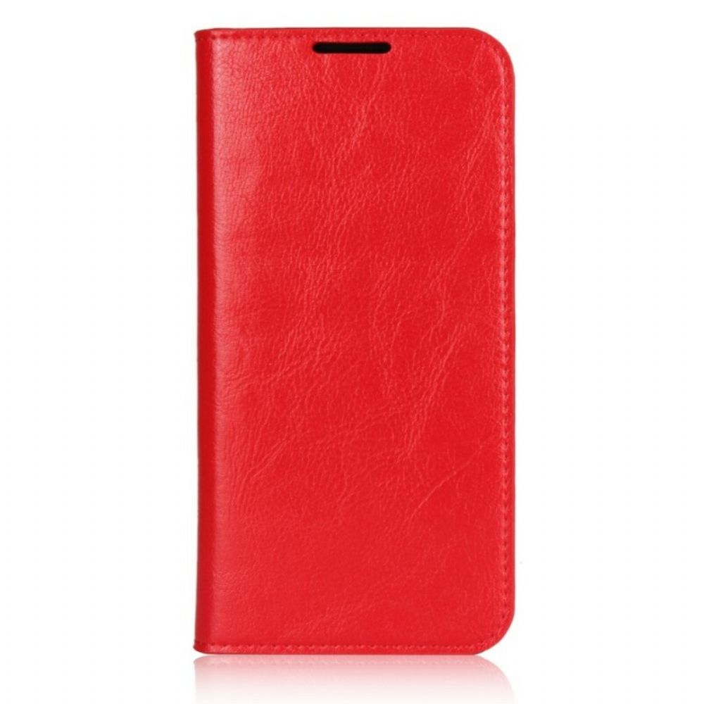 Schutzhülle Für Xiaomi Redmi Note 7 Flip Case Echt Gealtertes Leder