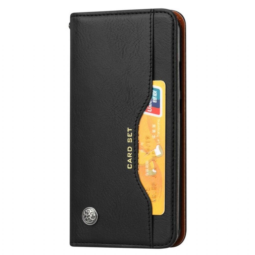 Schutzhülle Für Xiaomi Redmi Note 7 Flip Case Kartenetui Aus Kunstleder