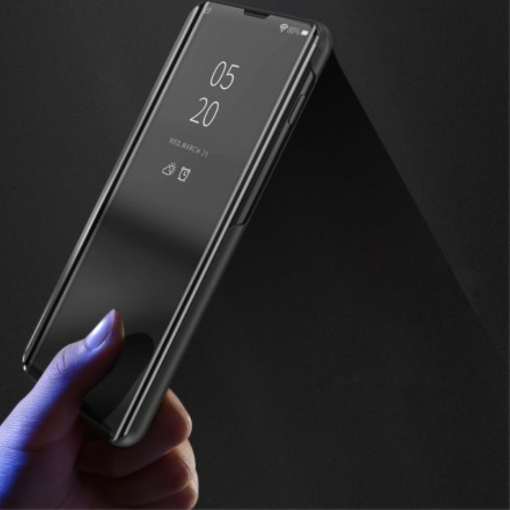 Schutzhülle Für Xiaomi Redmi Note 7 Spiegel Und Kunstleder