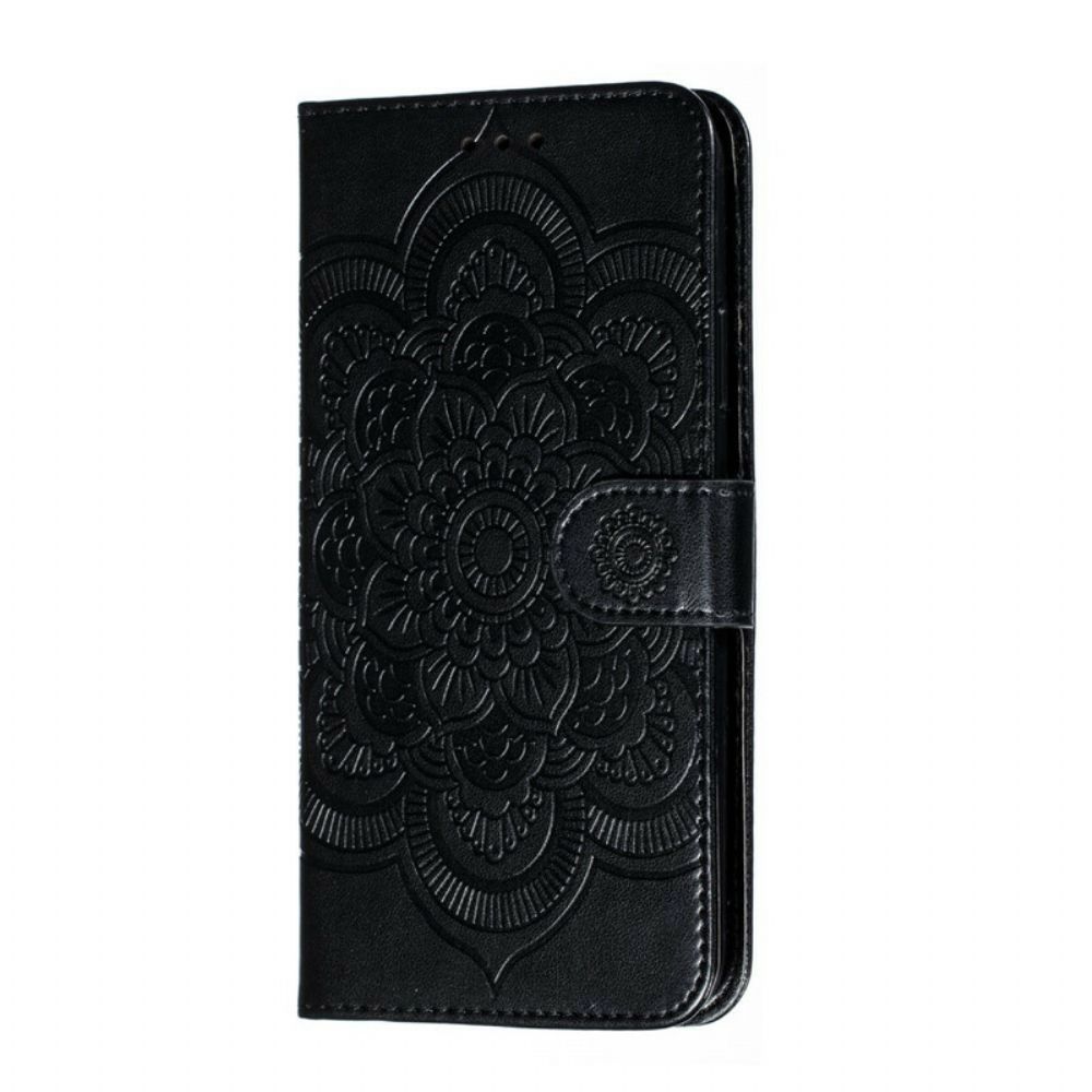 Flip Case Für iPhone 11 Pro Max Mit Kordel Vollriemen-mandala