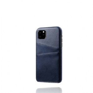 Handyhülle Für iPhone 11 Pro Max Doppelter Kartenhalter