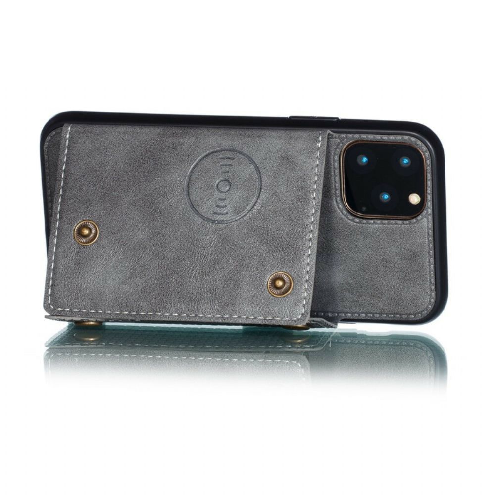 Hülle Für iPhone 11 Pro Max Brieftasche Snap Wallet