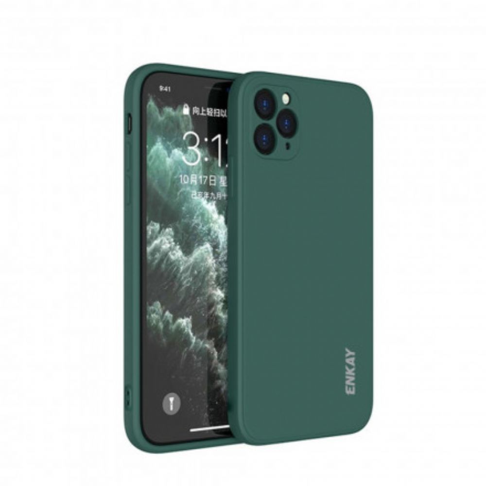 Hülle Für iPhone 11 Pro Max Enkay Flüssigsilikon