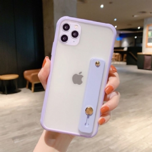 Hülle Für iPhone 11 Pro Max Hybrid Mit Tragegurt