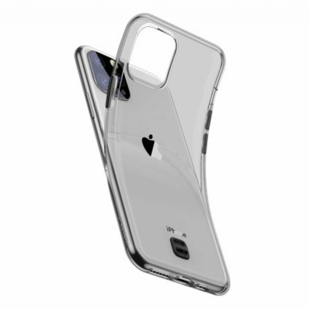 Hülle Für iPhone 11 Pro Max Mit Kordel Baseus Transparenter Riemchen