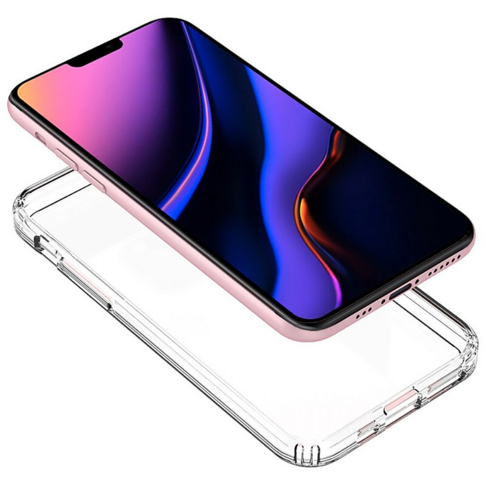 Hülle Für iPhone 11 Pro Max Transparentes Hybrid-design