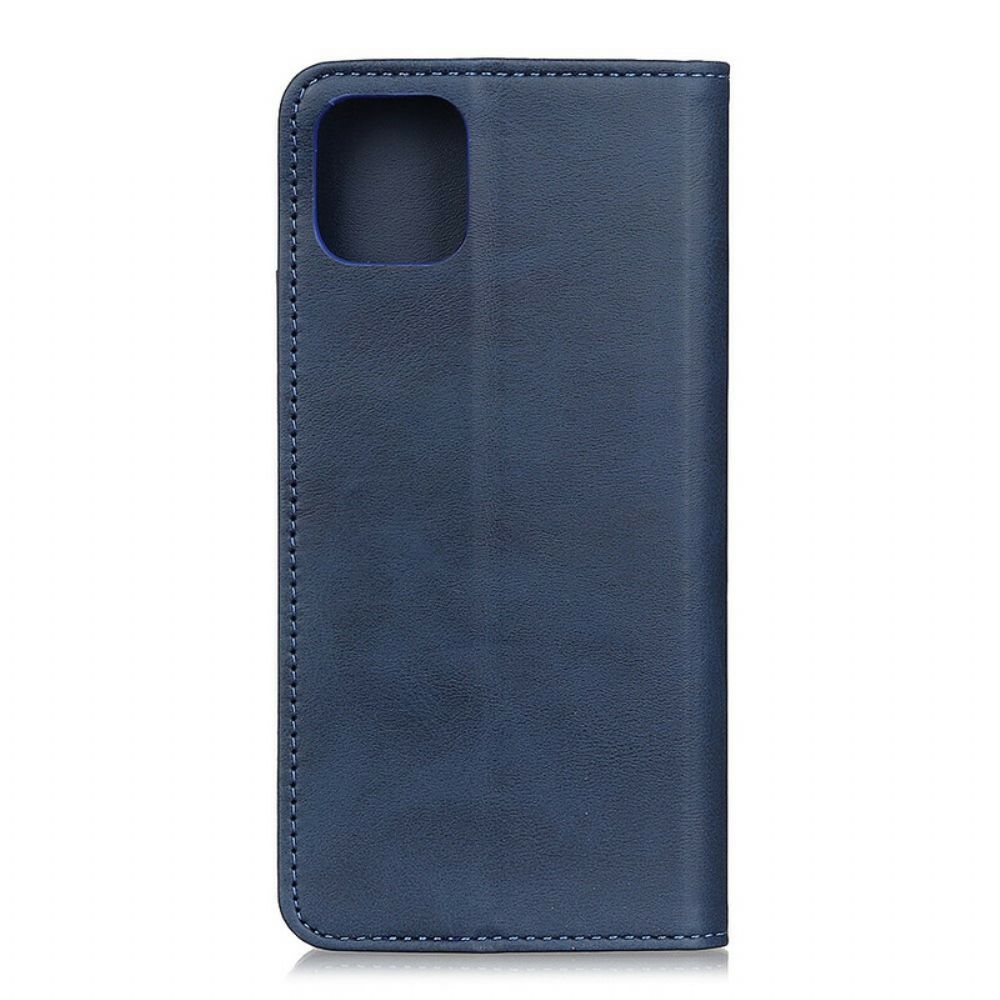 Schutzhülle Für iPhone 11 Pro Max Flip Case Spaltleder