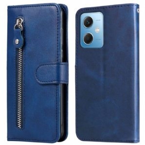 Flip Case Für Xiaomi Redmi Note 12 5G Geldbörse