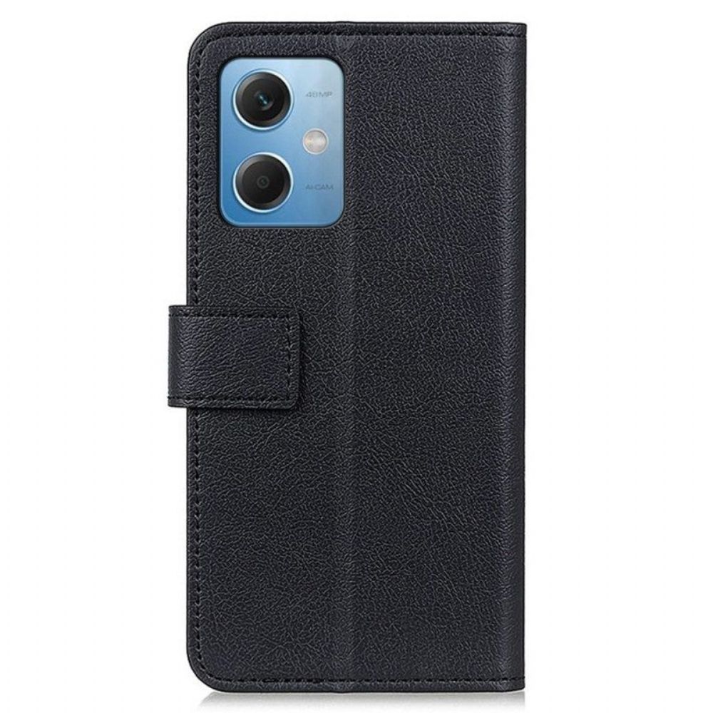 Flip Case Für Xiaomi Redmi Note 12 5G Klassisch