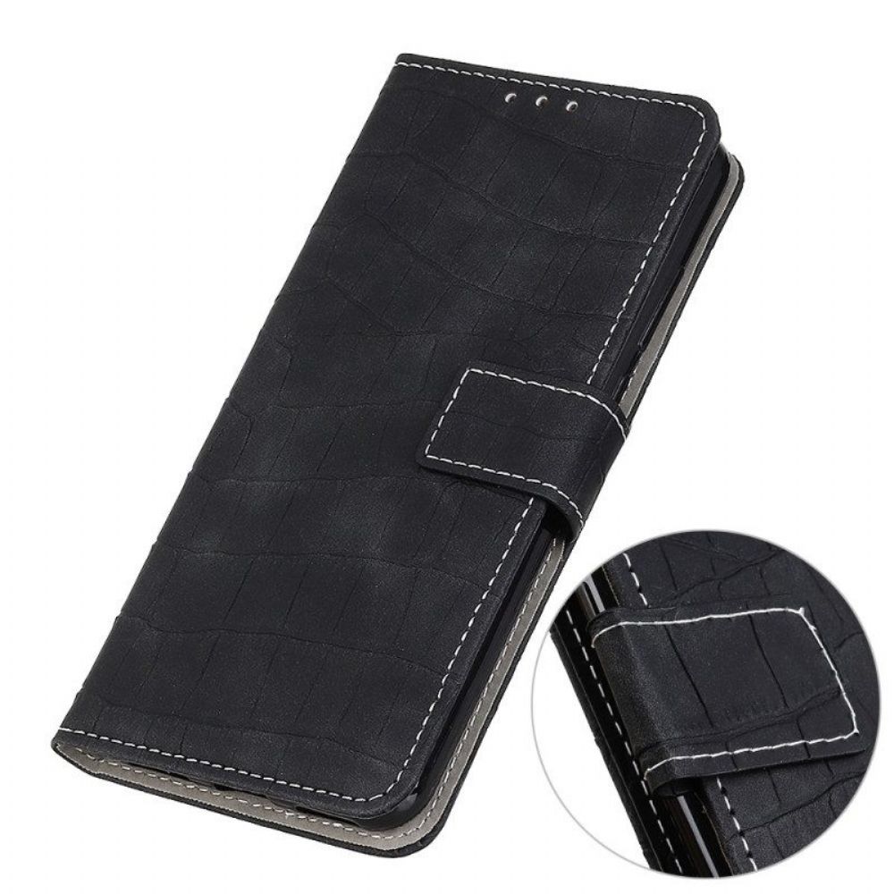 Flip Case Für Xiaomi Redmi Note 12 5G Krokodilkraft