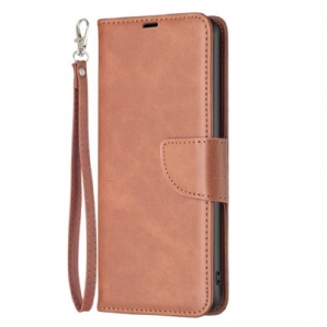 Flip Case Für Xiaomi Redmi Note 12 5G Schrägverschluss