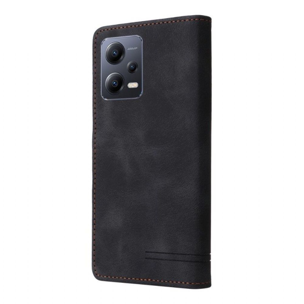 Lederhüllen Für Xiaomi Redmi Note 12 5G Leder-styling