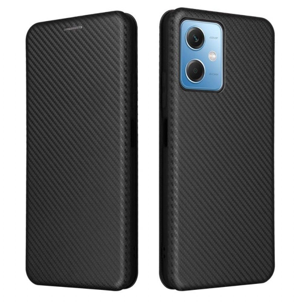 Schutzhülle Für Xiaomi Redmi Note 12 5G Flip Case Kohlefaser