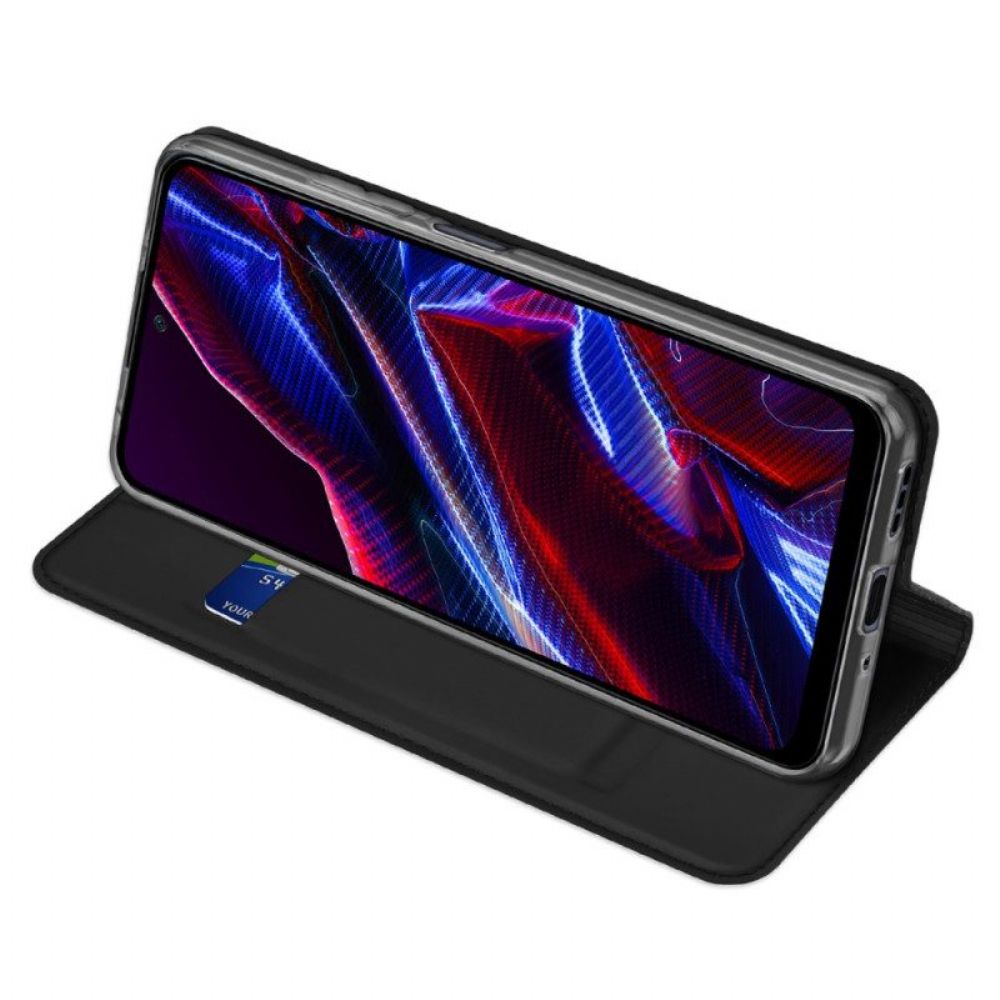 Schutzhülle Für Xiaomi Redmi Note 12 5G Flip Case Skin-pro-serie Dux Ducis