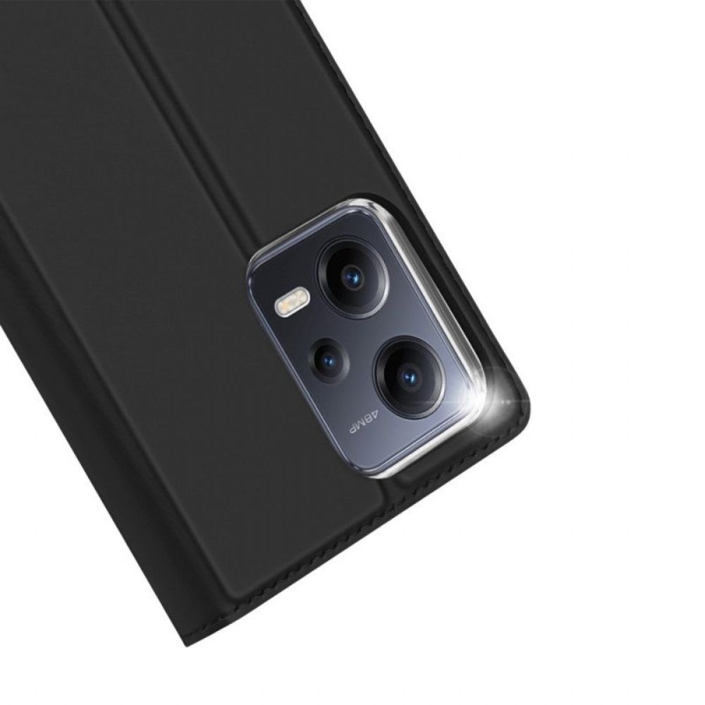 Schutzhülle Für Xiaomi Redmi Note 12 5G Flip Case Skin-pro-serie Dux Ducis