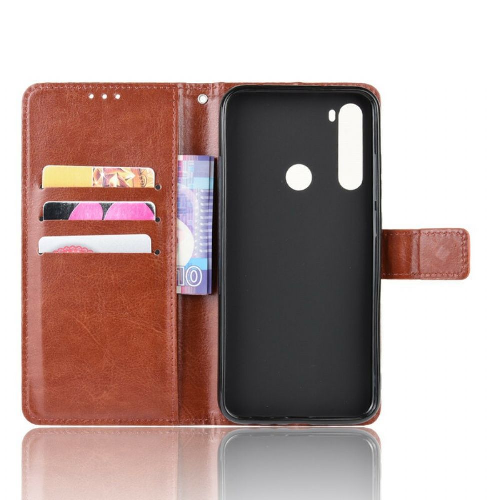 Flip Case Für Xiaomi Redmi Note 8 Auffälliges Kunstleder