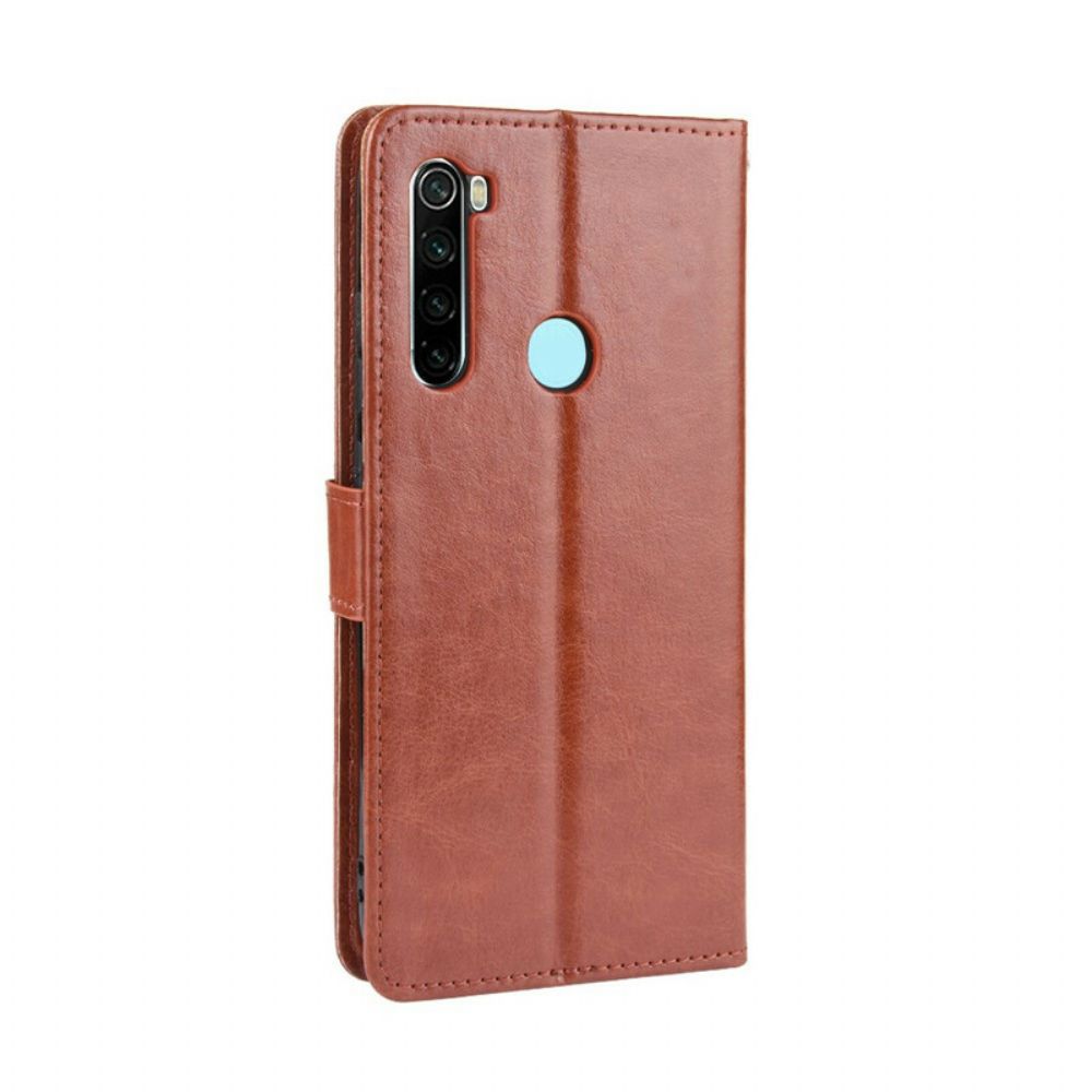 Flip Case Für Xiaomi Redmi Note 8 Auffälliges Kunstleder