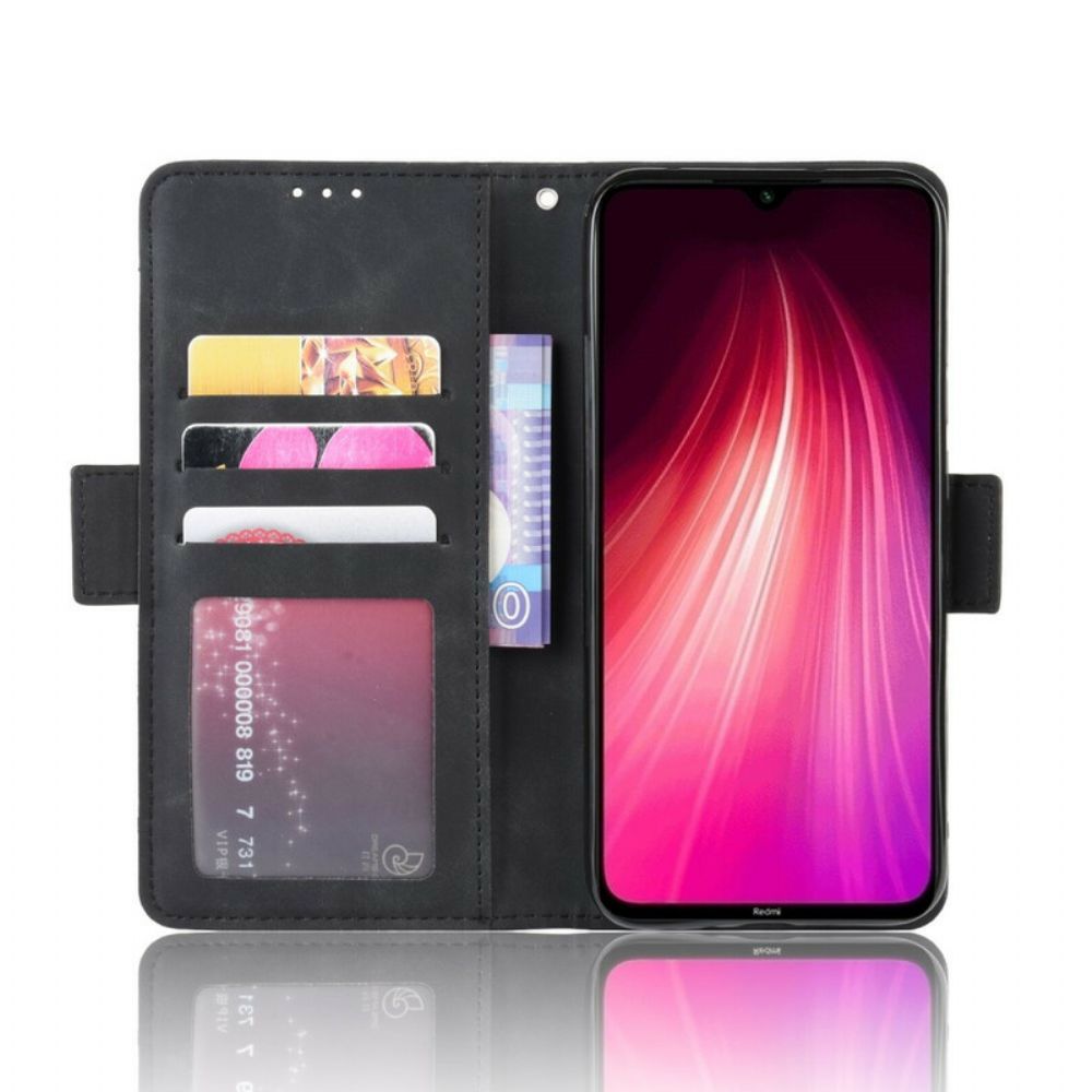 Flip Case Für Xiaomi Redmi Note 8 Erstklassige Multi-karte