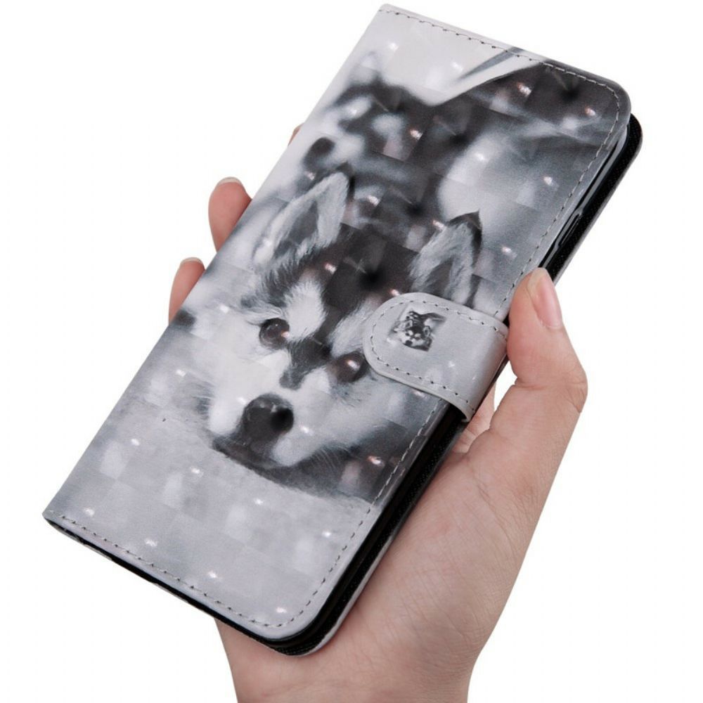 Flip Case Für Xiaomi Redmi Note 8 Gustave Der Hund