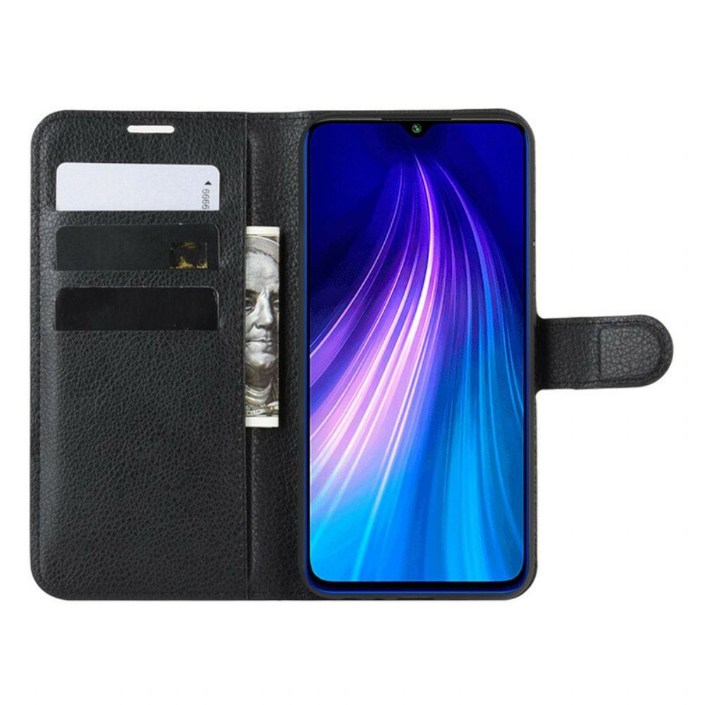 Flip Case Für Xiaomi Redmi Note 8 Klassisch