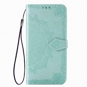 Flip Case Für Xiaomi Redmi Note 8 Mandala Aus Dem Mittelalter