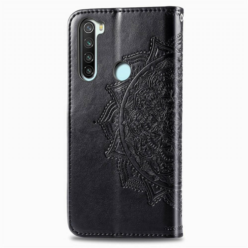 Flip Case Für Xiaomi Redmi Note 8 Mandala Aus Dem Mittelalter