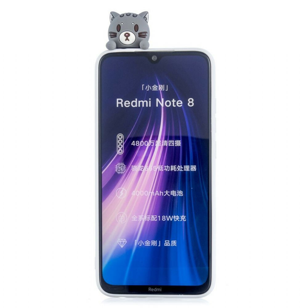 Hülle Für Xiaomi Redmi Note 8 Bezaubernde Muschi 3d