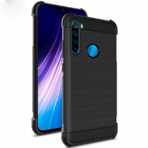 Hülle Für Xiaomi Redmi Note 8 Imak Gebürstete Kohlefaser